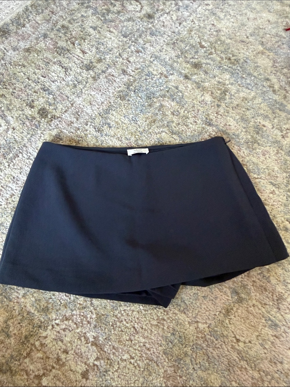 Navy Skirt Short with Hidden Shorts (skort)